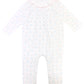 Lullaby Print Baby Girl Pajamas Footie