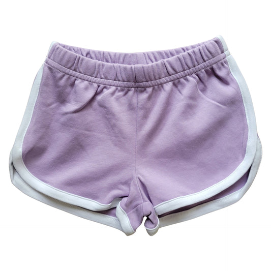 Girl Athletic Shorts, Lavender