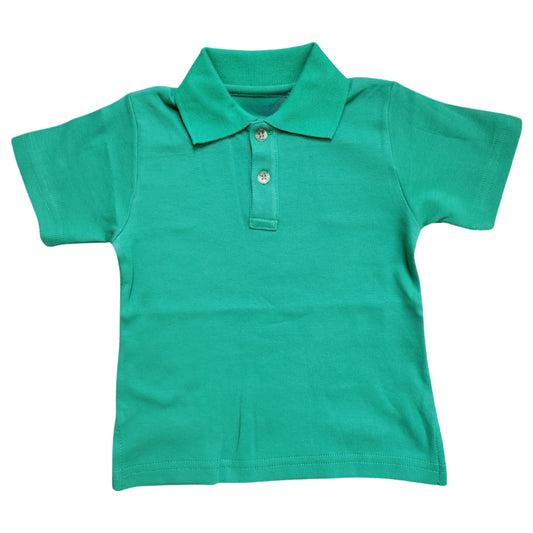 Short Sleeve Polo Shirt, Mint Green