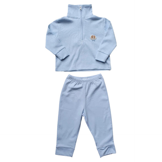 Boy's Spotted Puppy Pant Set