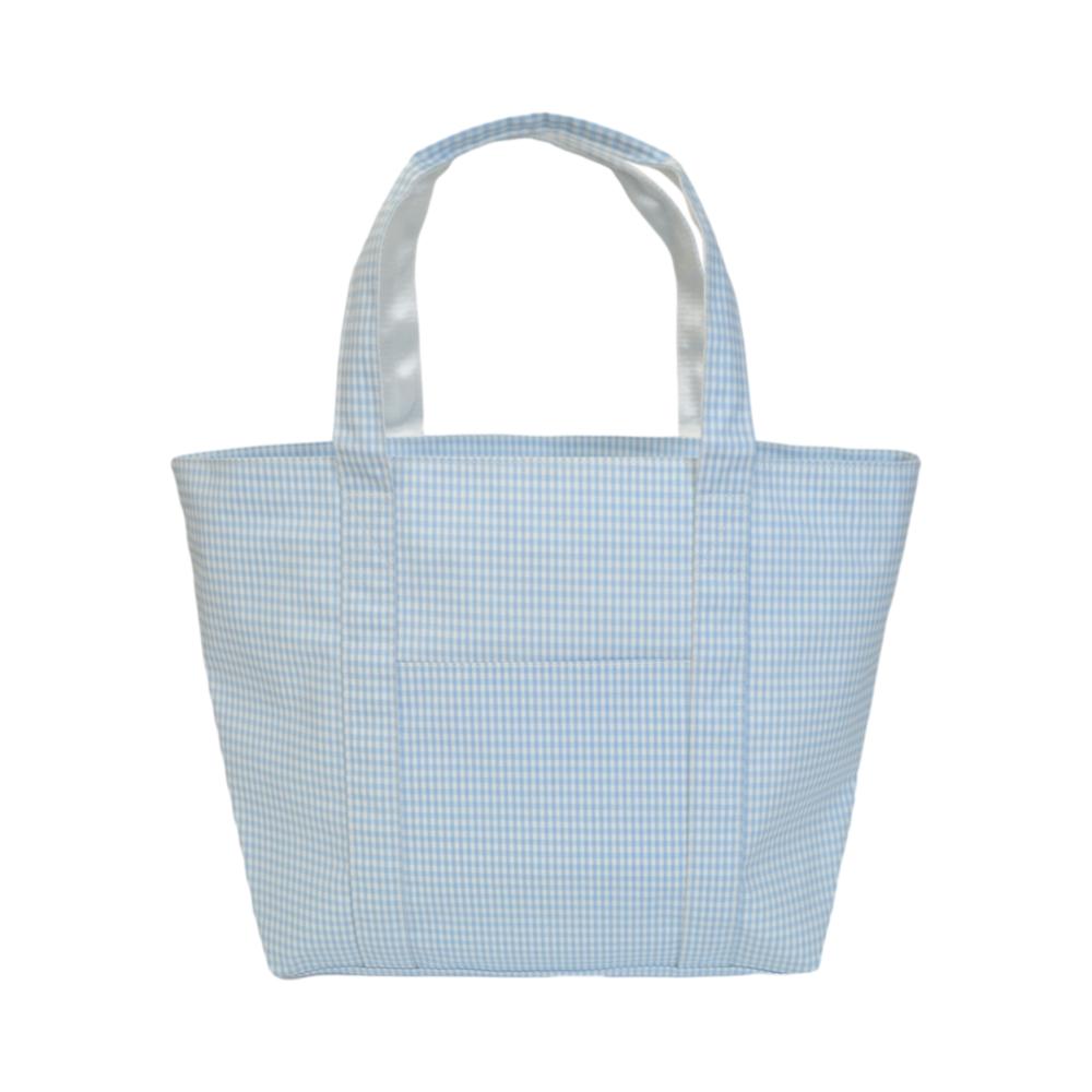 Jumbo Tote, Gingham Mist