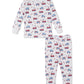 Flashing Firetrucks Pajama Set