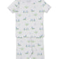 Fairway Foursome Blue Print Short PJ Set