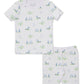 Fairway Foursome Blue Print Short PJ Set