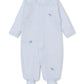 Premier Puppies Embroidered Footie, Blue Stripe