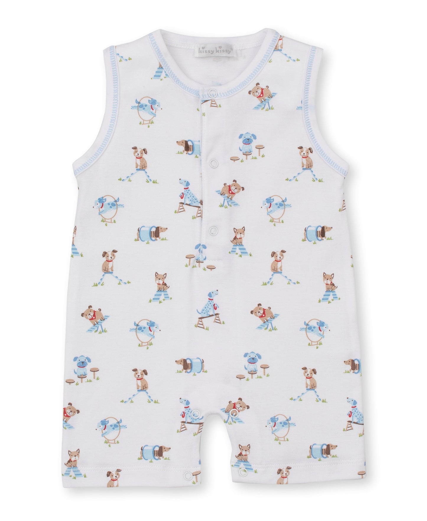 Playground Pups Sleeveless Short Playsuit