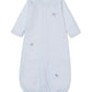 Premier Puppies Embroidered Converter Gown, Blue Stripe