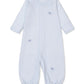 Premier Puppies Embroidered Converter Gown, Blue Stripe