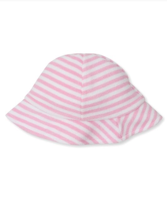 Terry Stripes Pink Sunhat