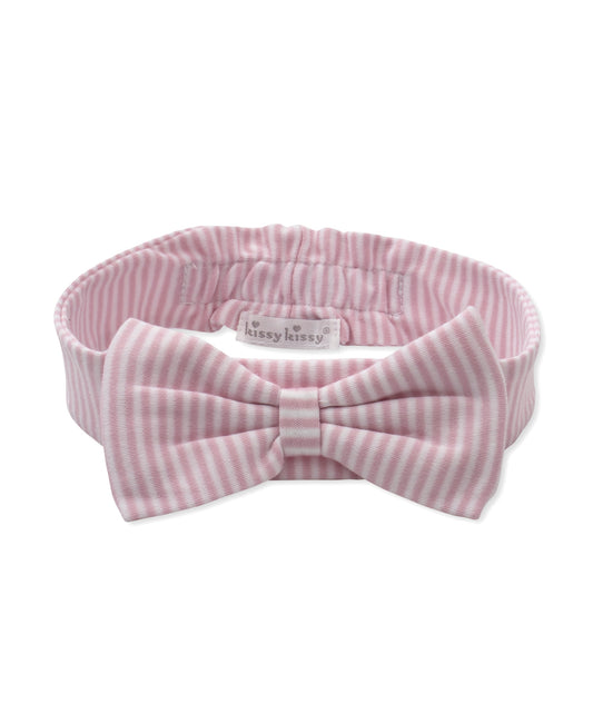 Pink Stripe Headband