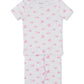Whale Wonder Pink Print Short PJ Set