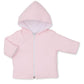 Classic Jacquards Padded Zip Jacket, Pink