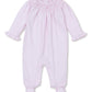 CLB Fall Bishop 24 Pink Smocked Footie