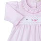 CLB Fall Medley 24 Pink Smocked Dress Set