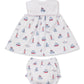 Seas the Day Boating Print Dress
