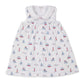 Seas the Day Boating Print Dress