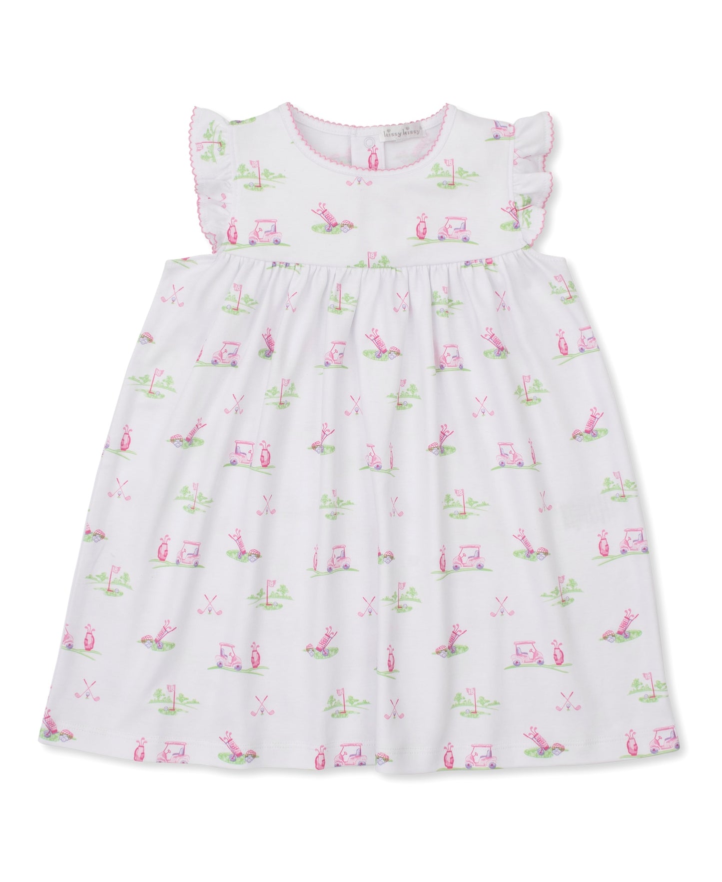 Fairway Foursome Pink Print Dress