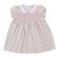 Garden Trellis Collared Smocked Dress