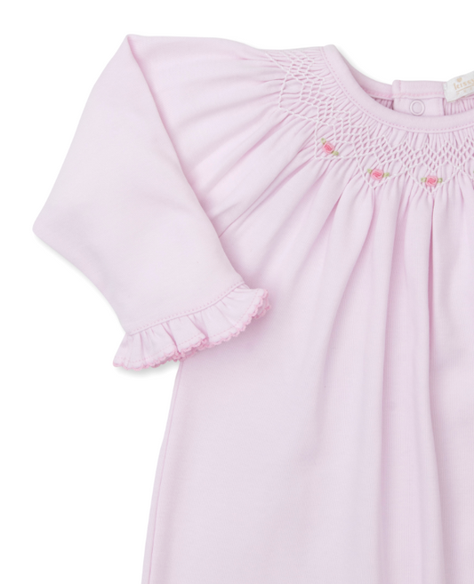 Smocked Pink Bishop Sack Gown CLB Summer Bishop 24