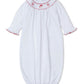 Girl's CLB Holiday Medley 24 Bishop Smocked Sack