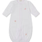 Premier Pink Baby Bunny Patch Embroidered Converter Gown