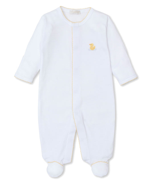 Premier Duckling Embroidered Footie