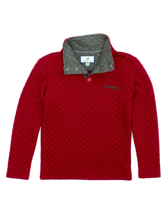 Boy's Club Pullover Wine