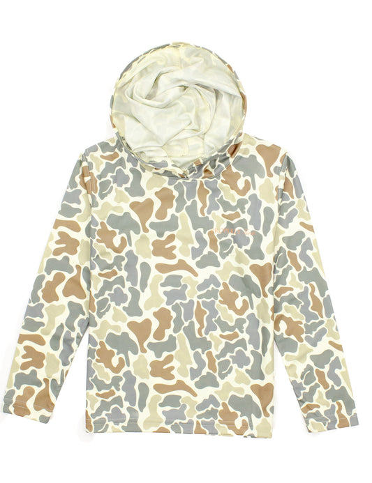 Boy's Sportsman Performance Hoodie Field Camo