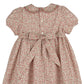 Floral patterned dress on a white background
