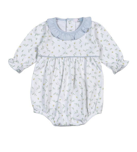 Mia Floral Smocked Bubble