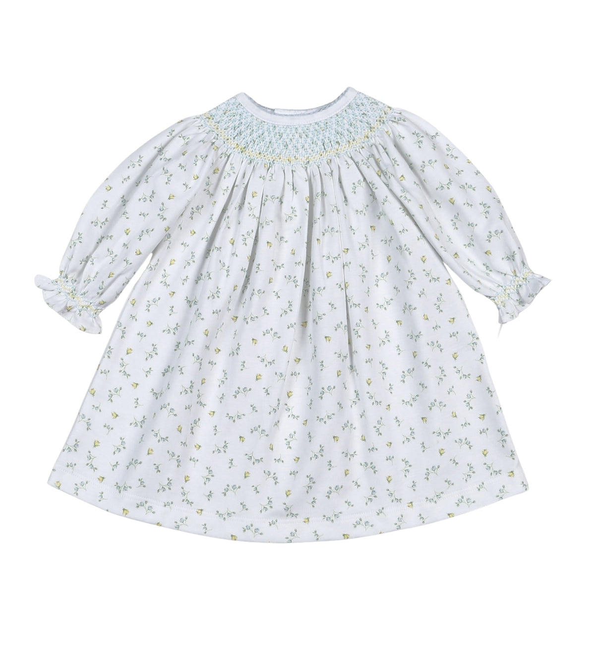 Mia Floral Smocked Bishop Dress