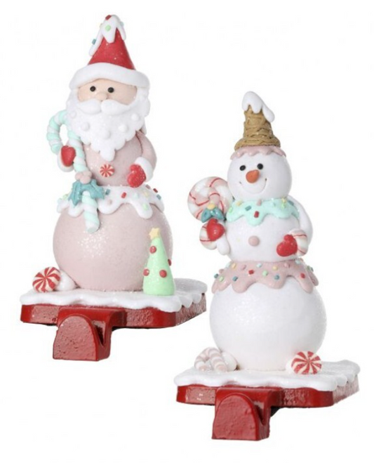 Stocking Holder, Sweets Santa or Snowman (sold individually)