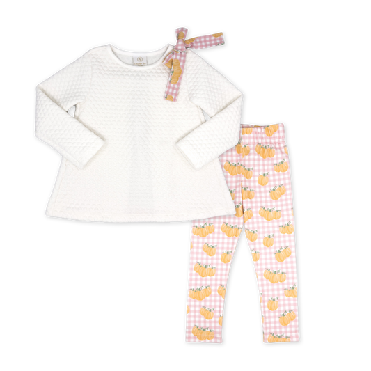 Madeline Legging Set, Little Pumpkin