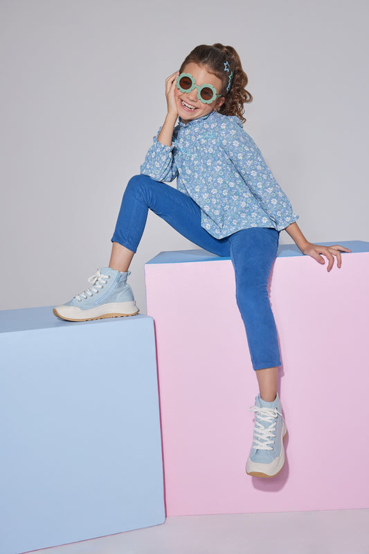 Twiggy Cords - Breton Blue