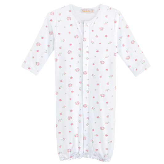 Printer Converter Gown, Tiny Rosebud