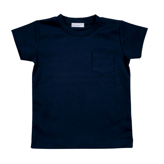 Navy Blue Pocket T-Shirt