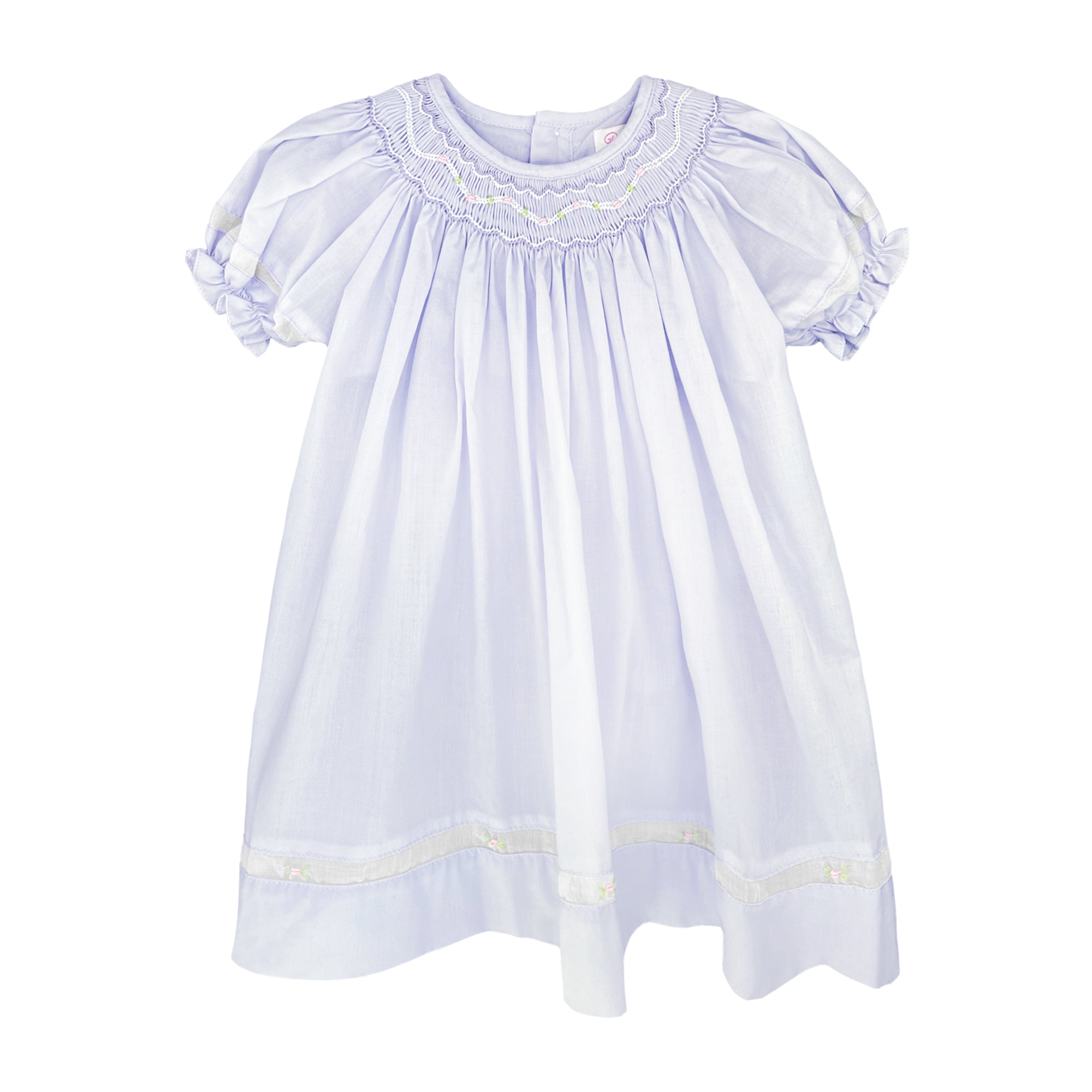 Lavender smocked outlet dress