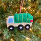 Ornament, Garbage Truck Felt Wool