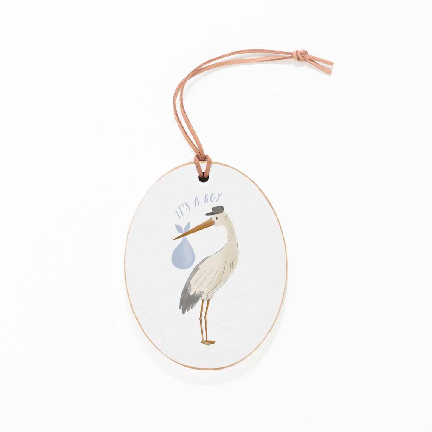 Ornament, Blue Stork