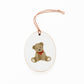 Ornament, Teddy Bear with Red Bow
