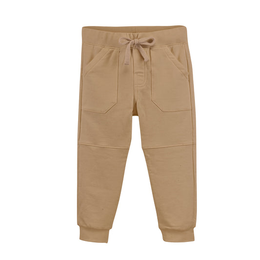 Khaki French Terry Jogger Pants