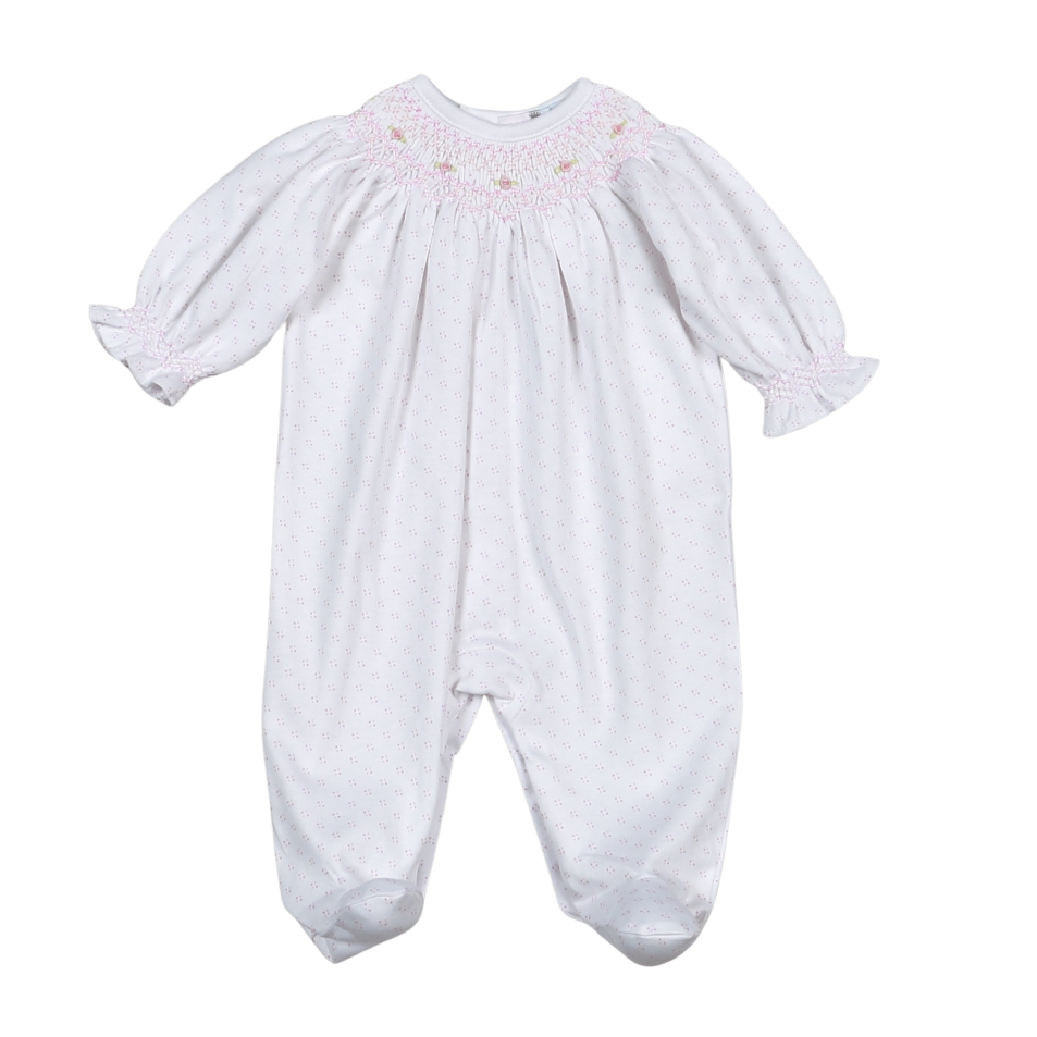 Sally Pink Bishop Pima Footie
