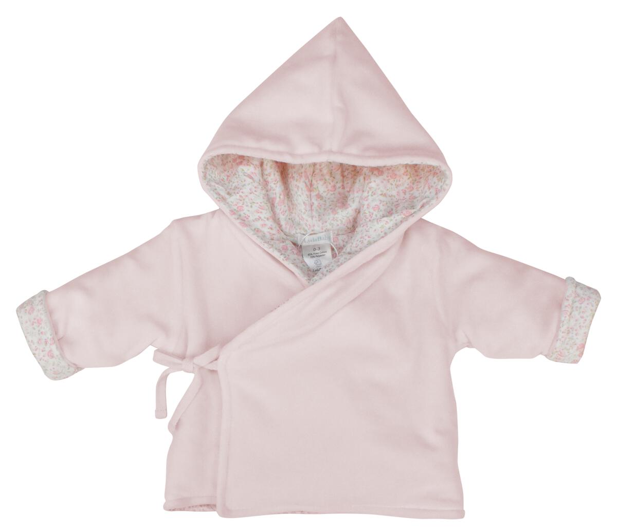 Roses Garden Velour Hooded Jacket