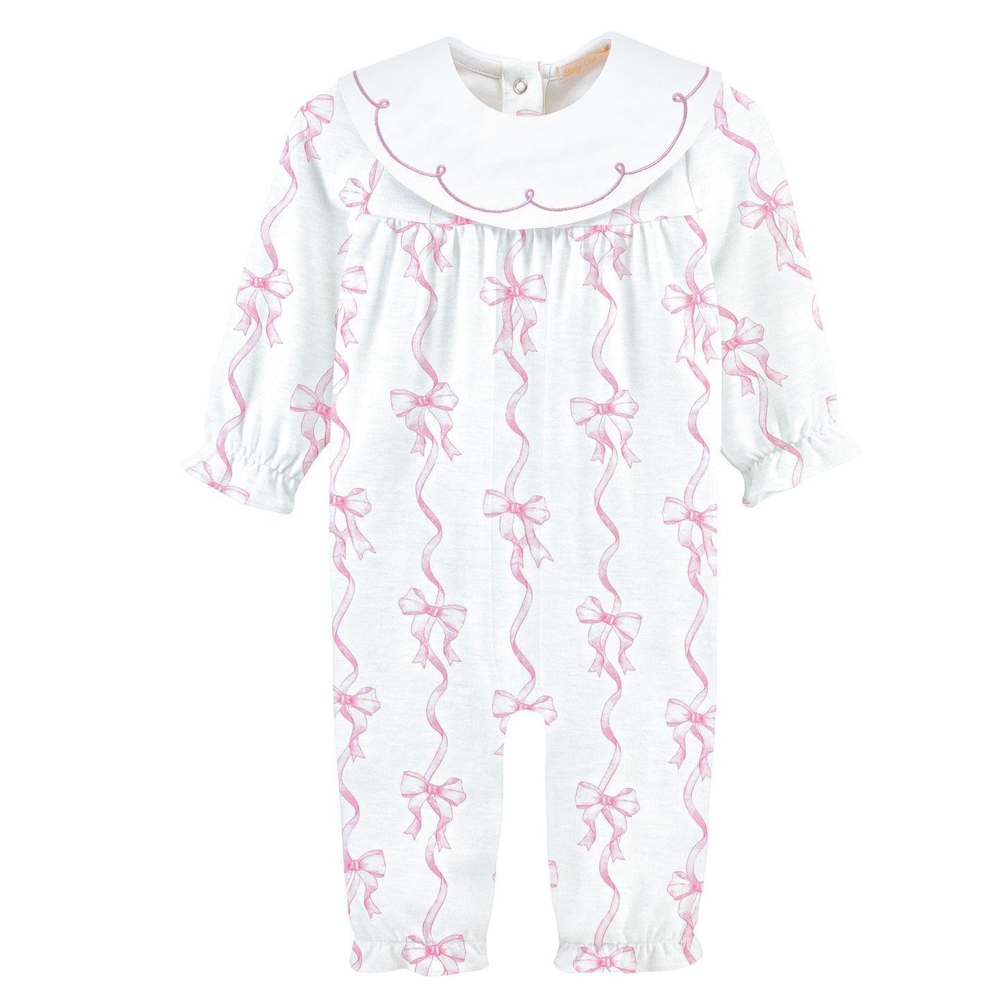 Printed Playsuit, Coquette Bows