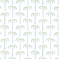 Reid Sleeveless Bubble Pacific Palms Blue