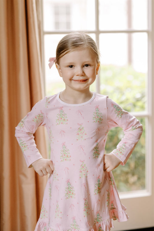 Pink Tinsel Play Dress