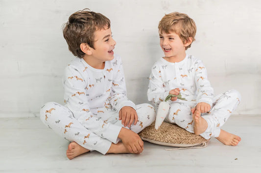 Puppy Vibes Long Pajama Set