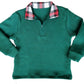 Quilted Green Holiday Pima Boy's Pullover