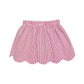 Reversible Kendall Skirt, Seersucker Mini Check Royal Blue or Red