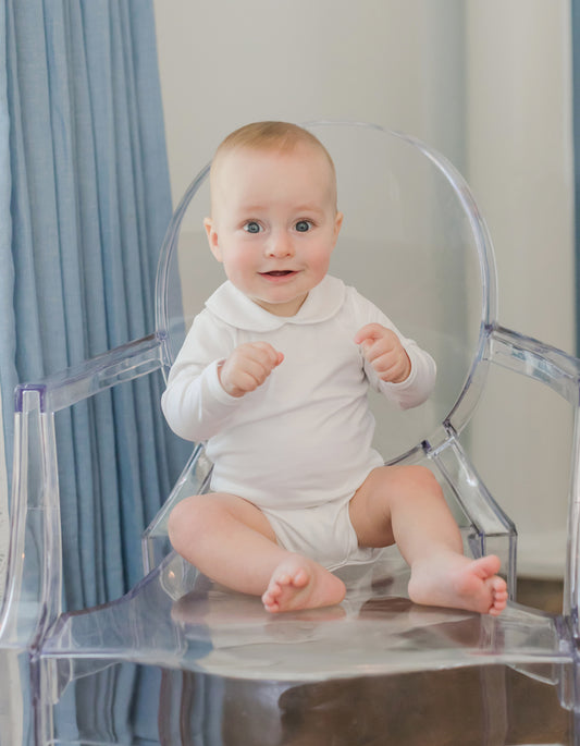 Ryann Collared Onesie